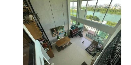 Maravilhoso apartamento duplex no Península