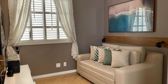 Lindo apartamento no condominio South Beach Residence em Copacabana