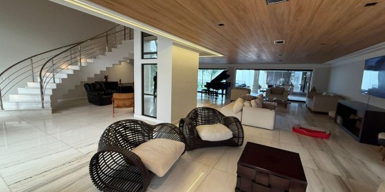 Casa Com Elevador Panorâmico E 5 Suítes Na Barra Da Tijuca