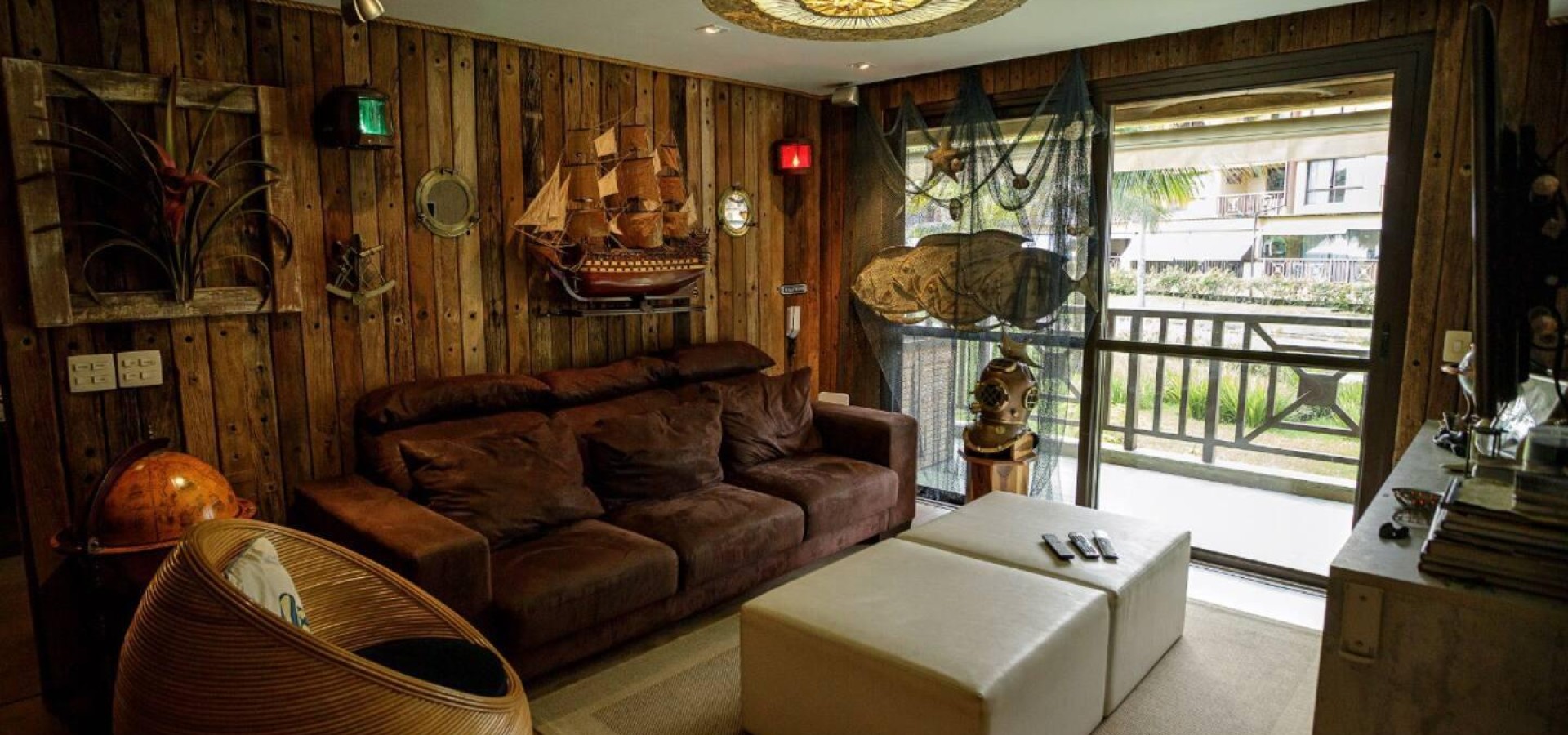 Sala do Capitão imóvel temático/paraíso ecológico