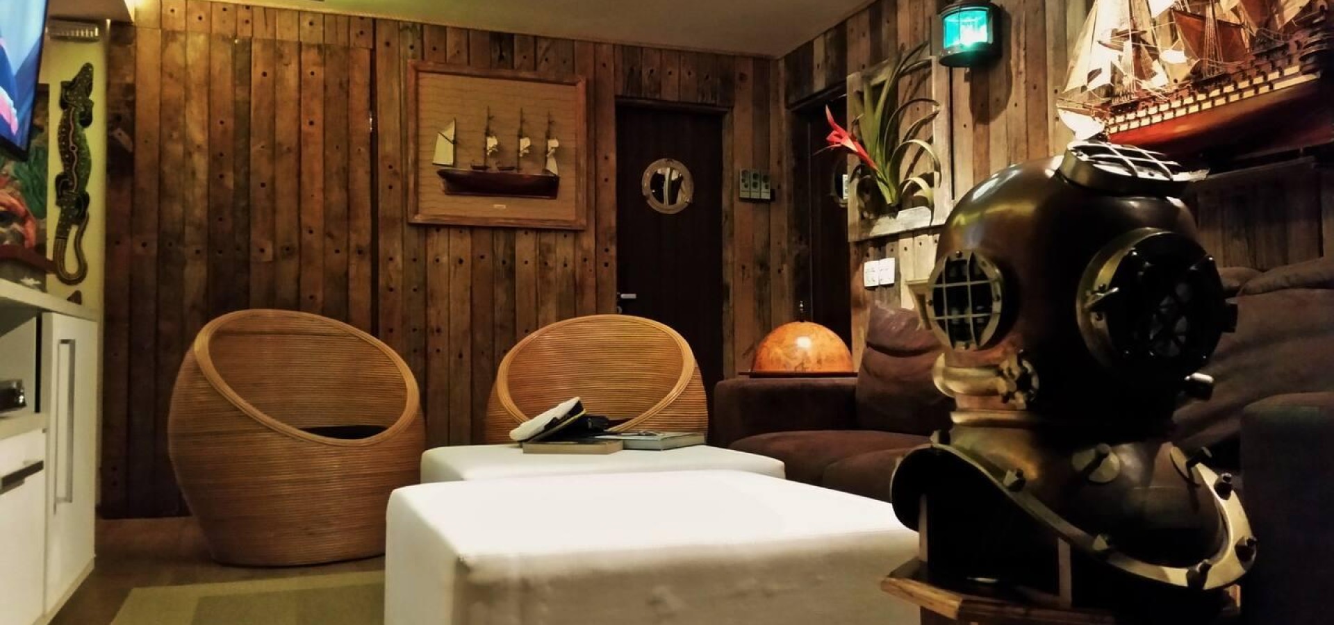 Sala do Capitão imóvel temático/paraíso ecológico