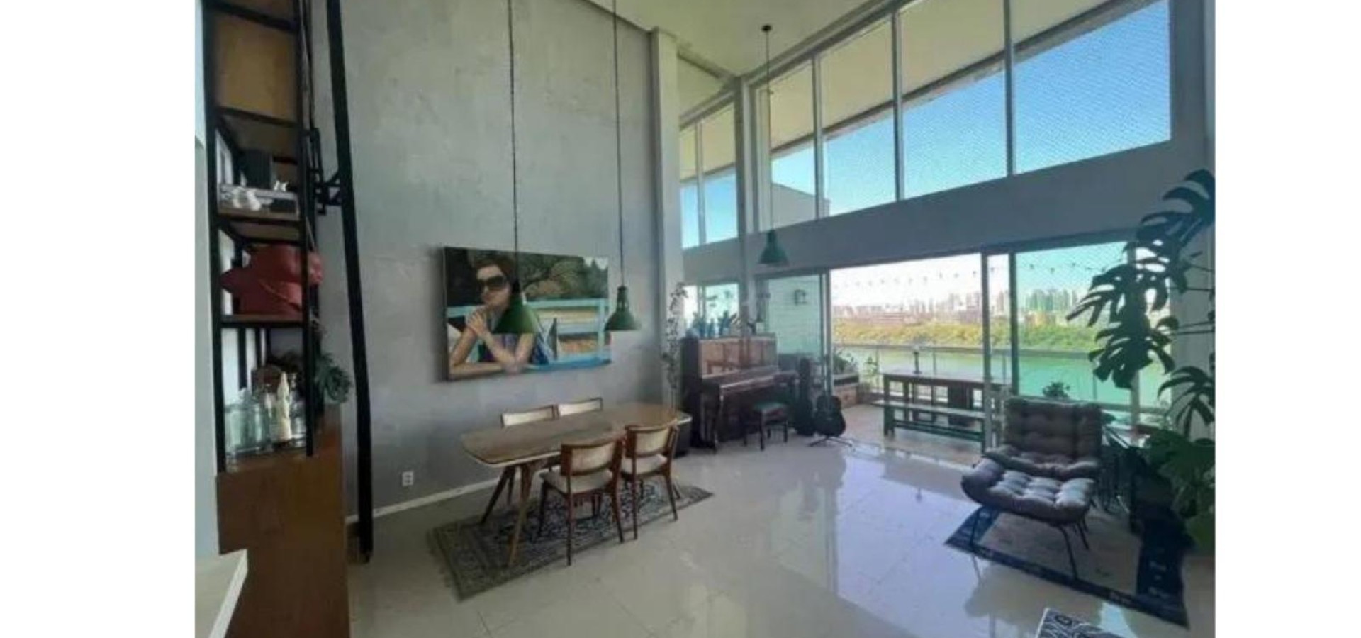 Maravilhoso apartamento duplex no Península