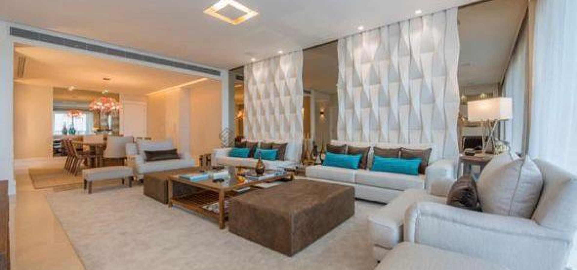 Apartamento mobiliado no Condomínio Riserva Uno