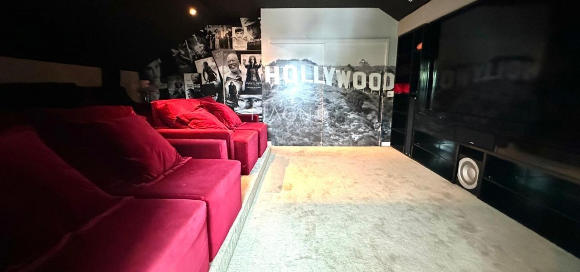 CASA MOBILIADA PARA LOCAÇÃO COM CINEMA