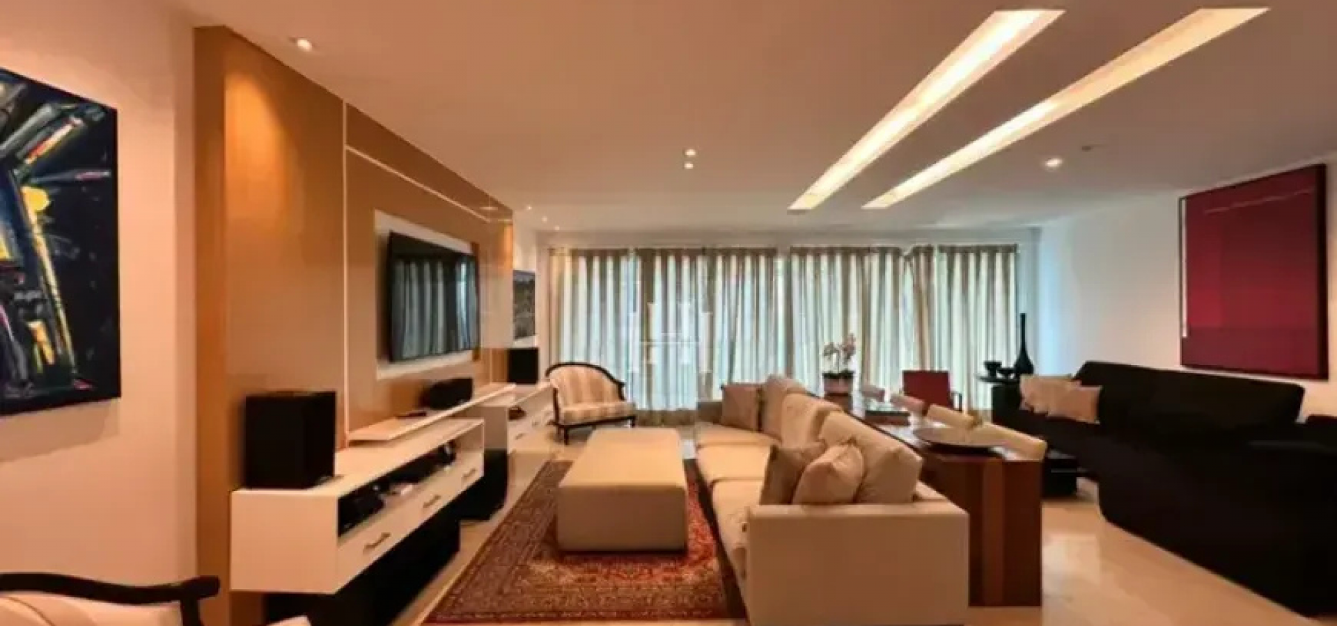 Apartamento com 4 Quartos para alugar, 282m² - Barra da Tijuca